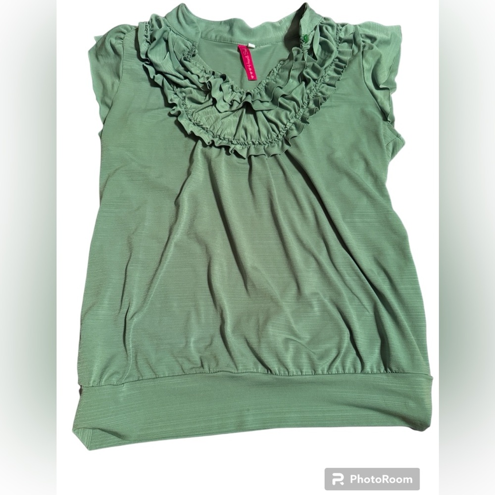 Heart Soul Green Top